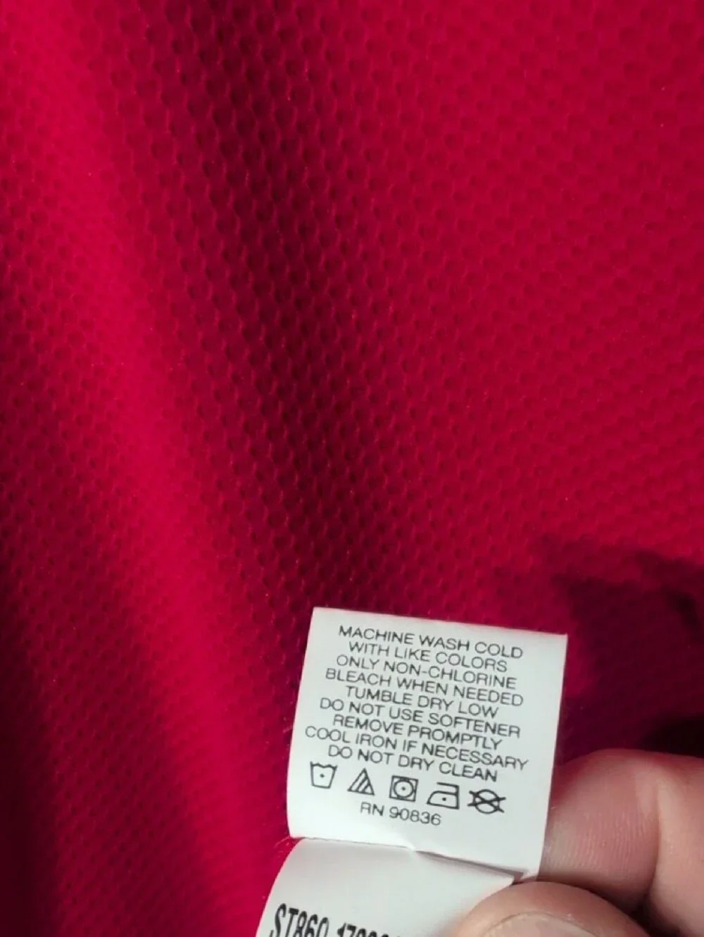 Sport-Tek Men’s Cranberry Sprite Quarter-Zip Pullover Large